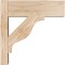 Ekena Millwork Funston Block Smooth Outlooker, Douglas Fir, 5 1/2"W x 14"D x 14"H OUT06X14X14FST05SDF - alternate 2